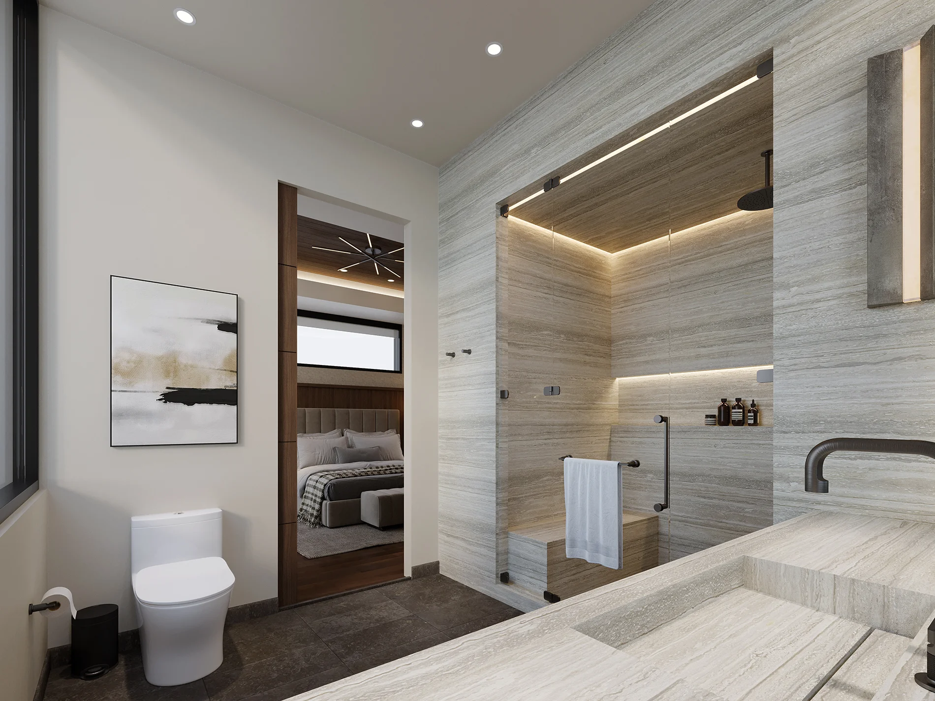 His Bathroom
