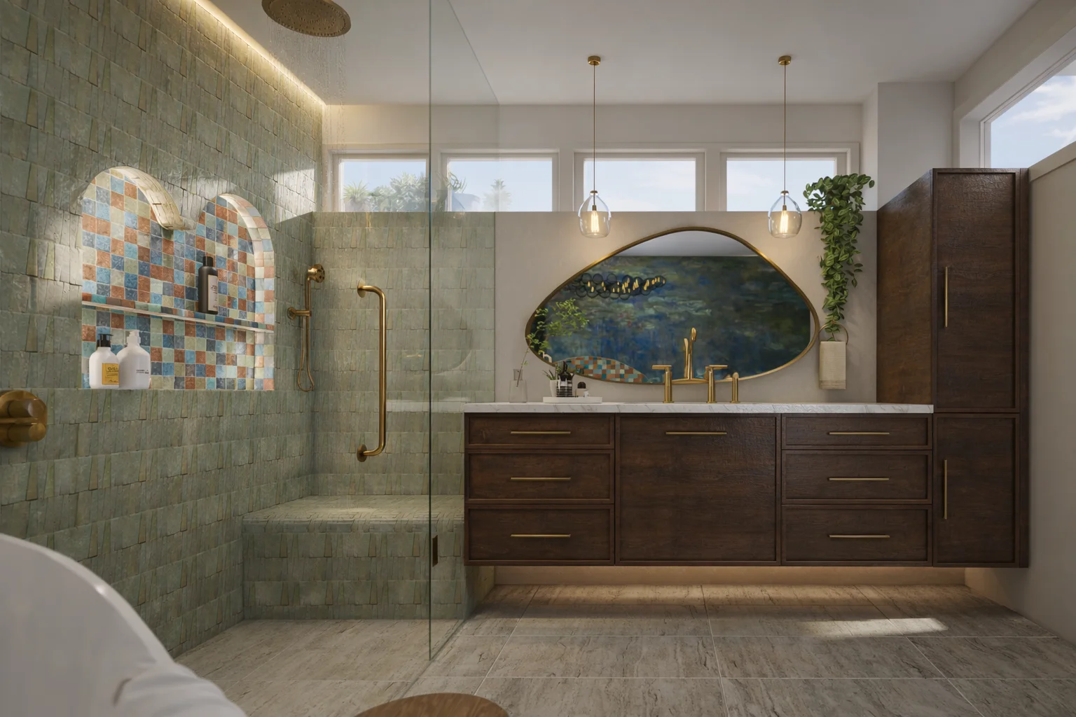 Hampstead Bathroom — detail view
