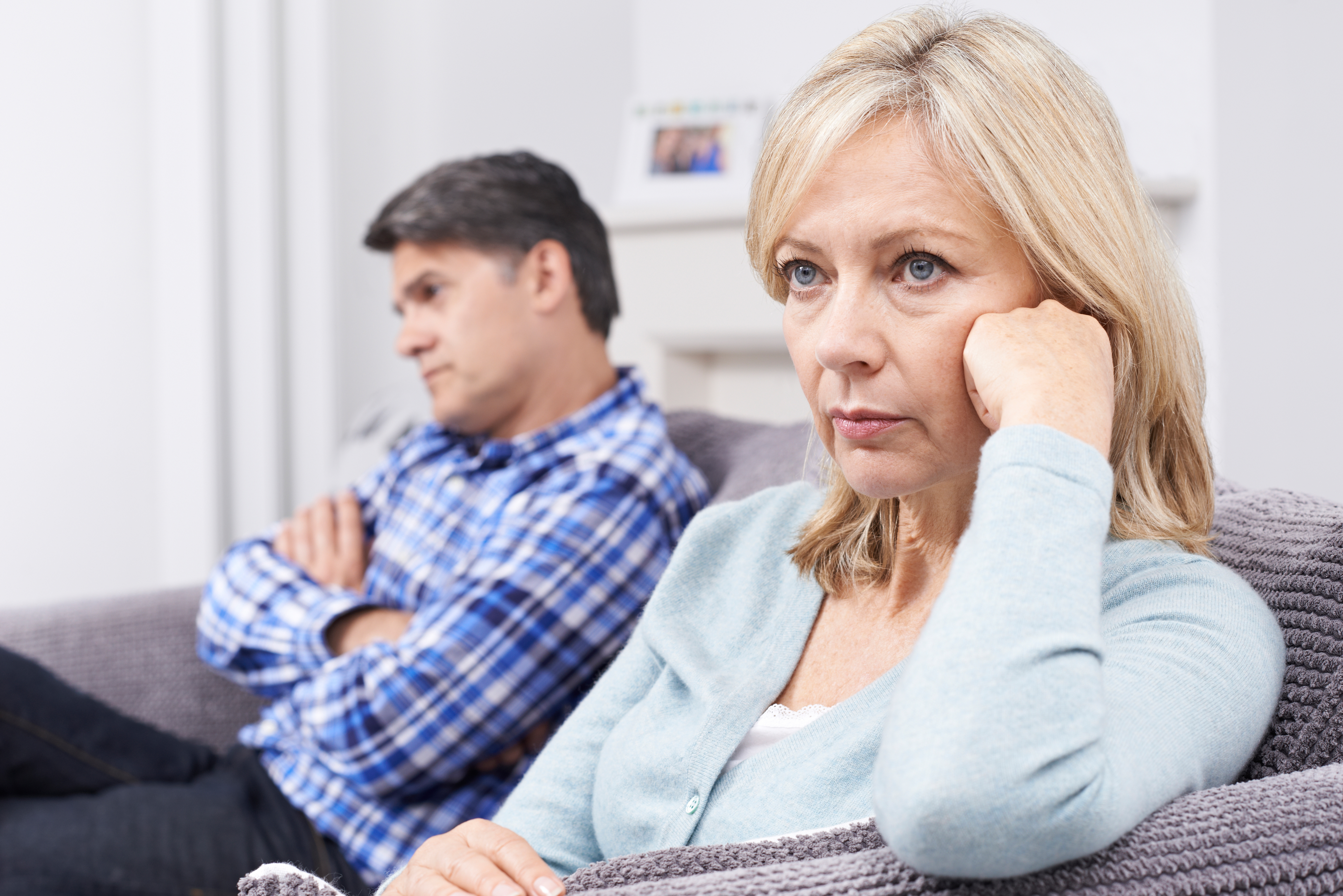 The lost spark in relationship is a feeling of disconnection.
