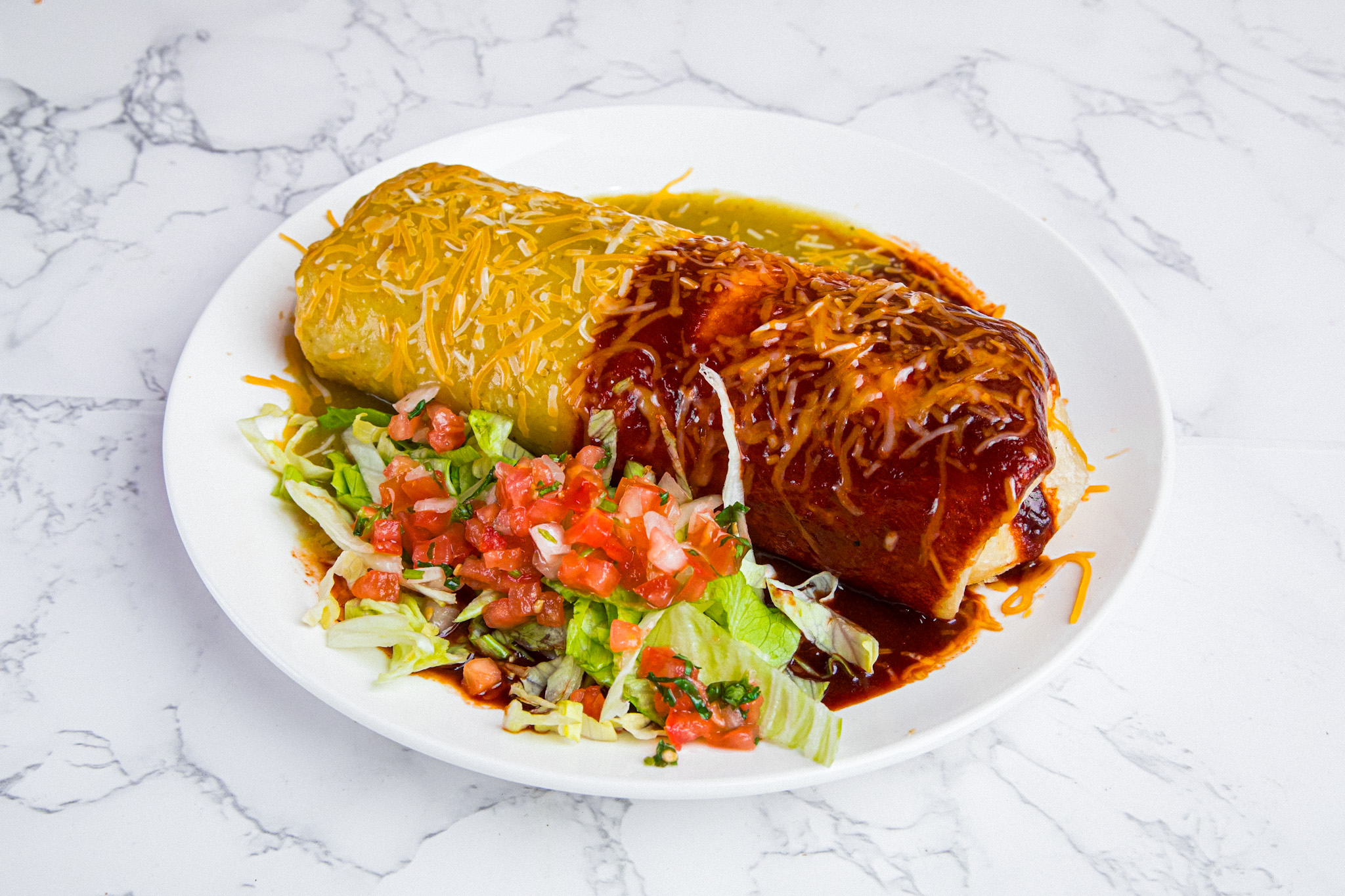 Taco Mell wet burrito