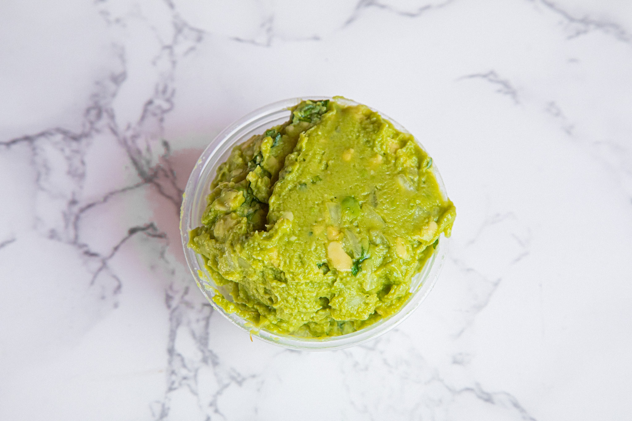 Taco Mell fresh guacamole side