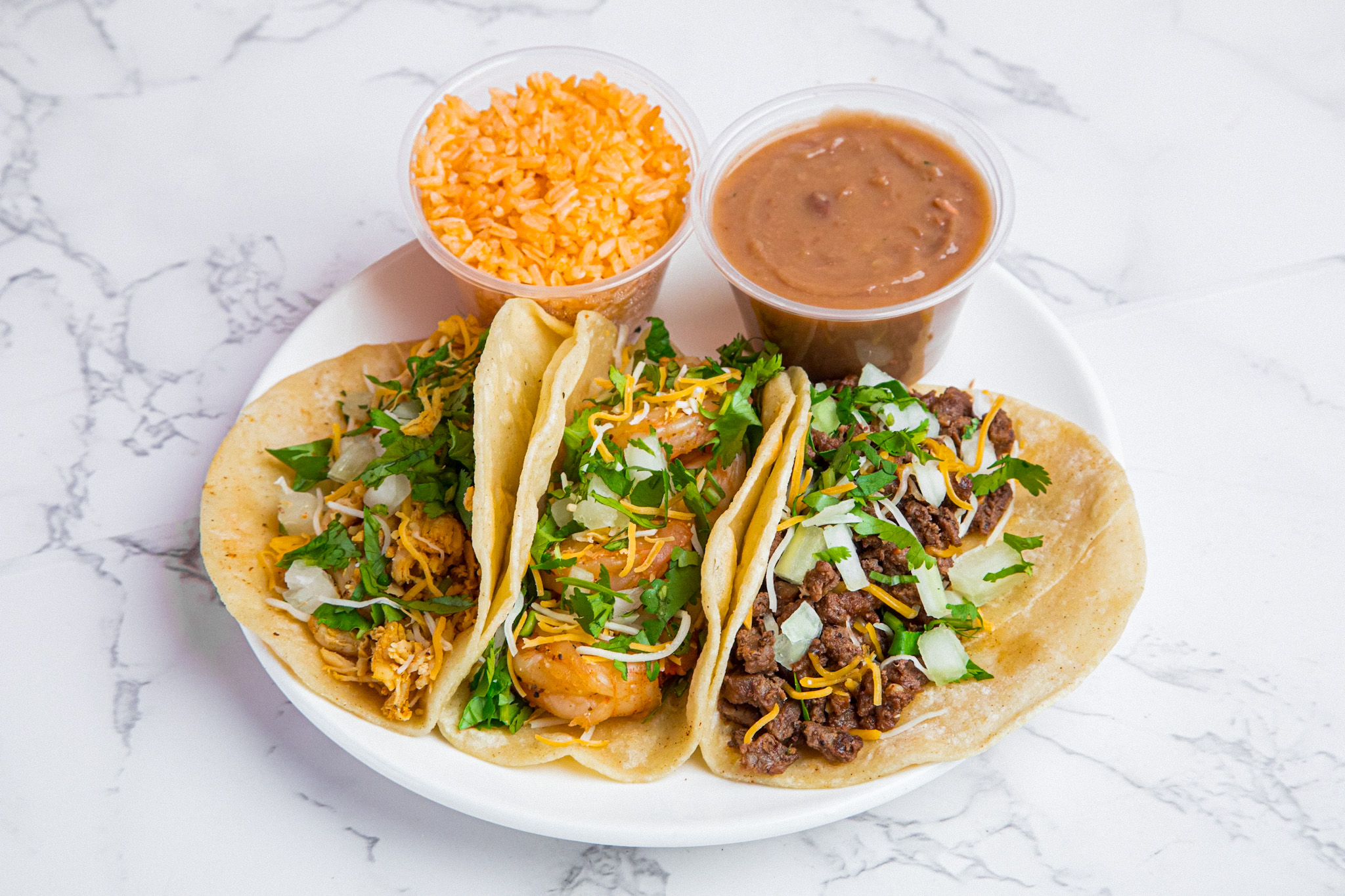 Taco Mell taco plate