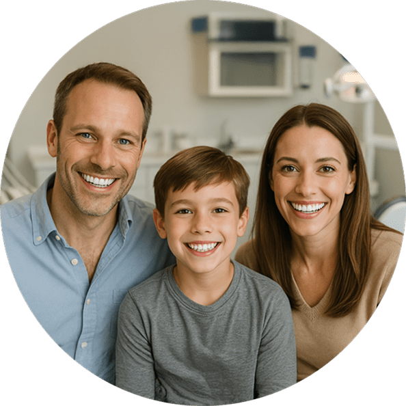 patient in dentist chair