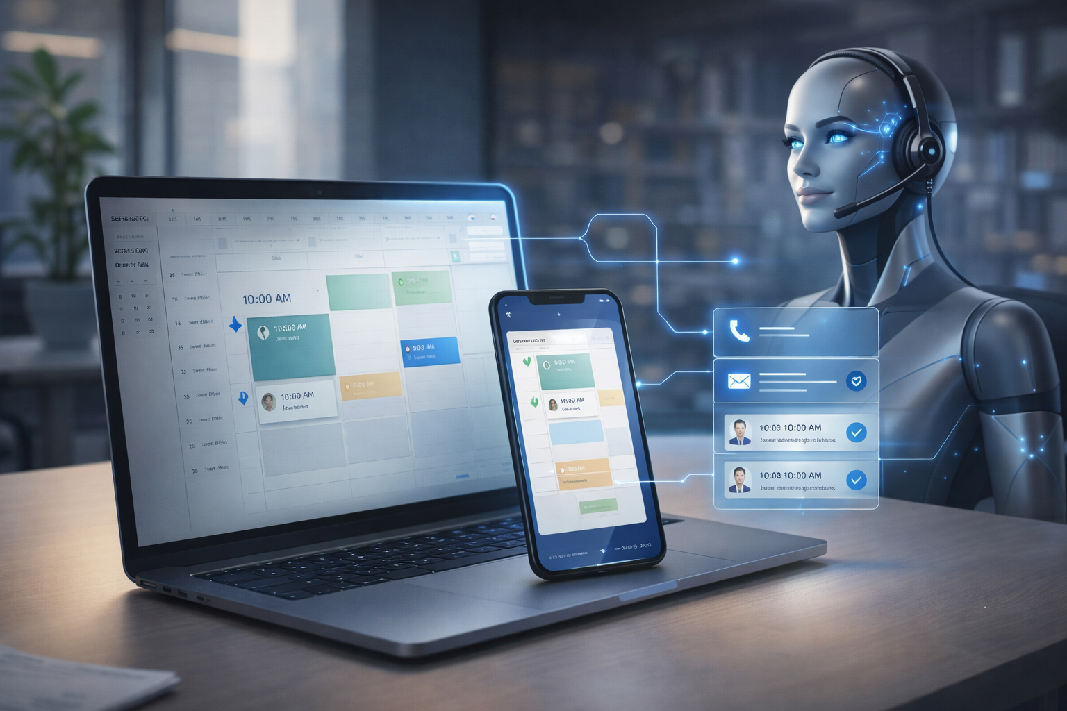 How AI Books Appointments