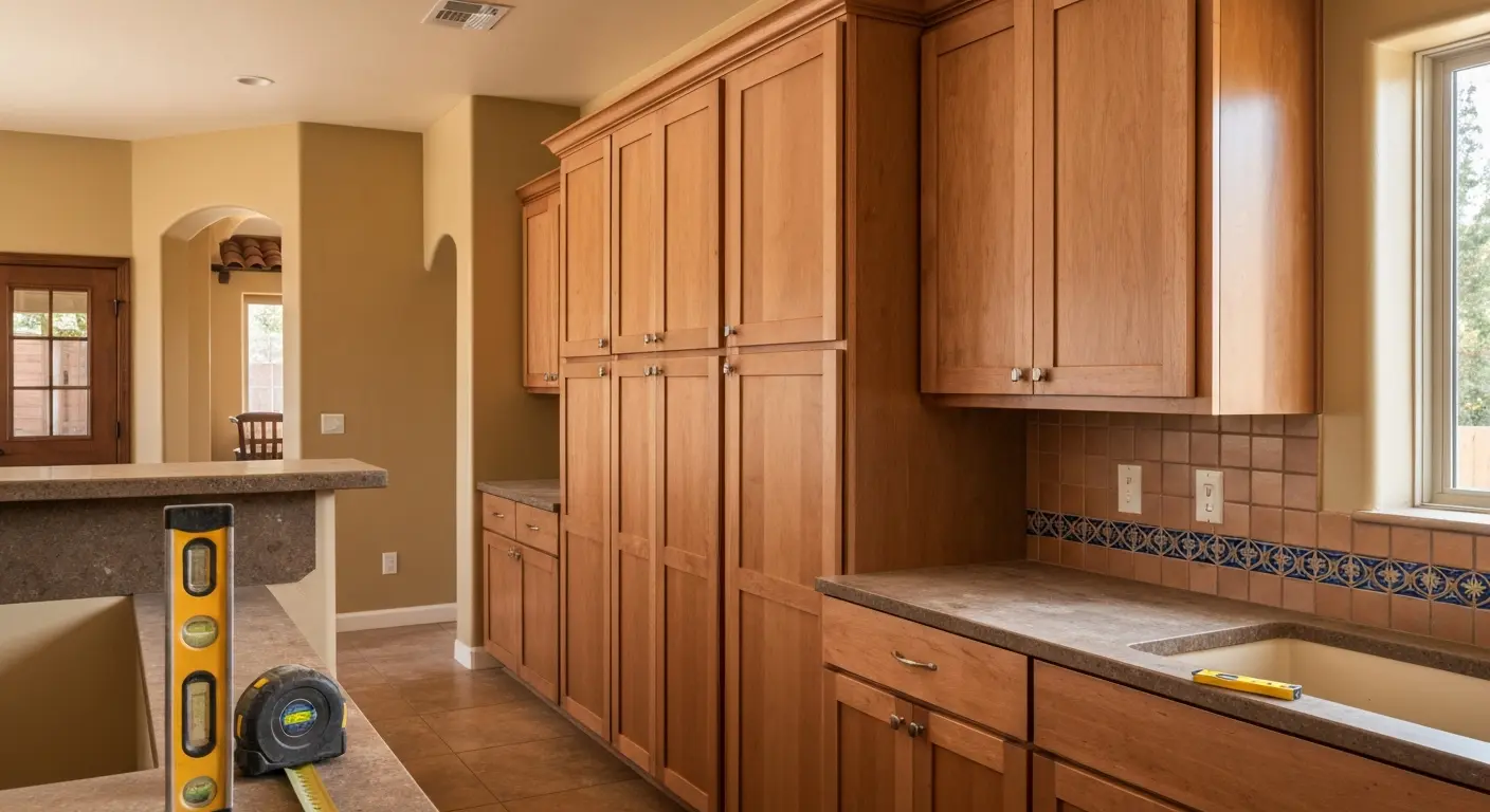 Custom kitchen cabinets