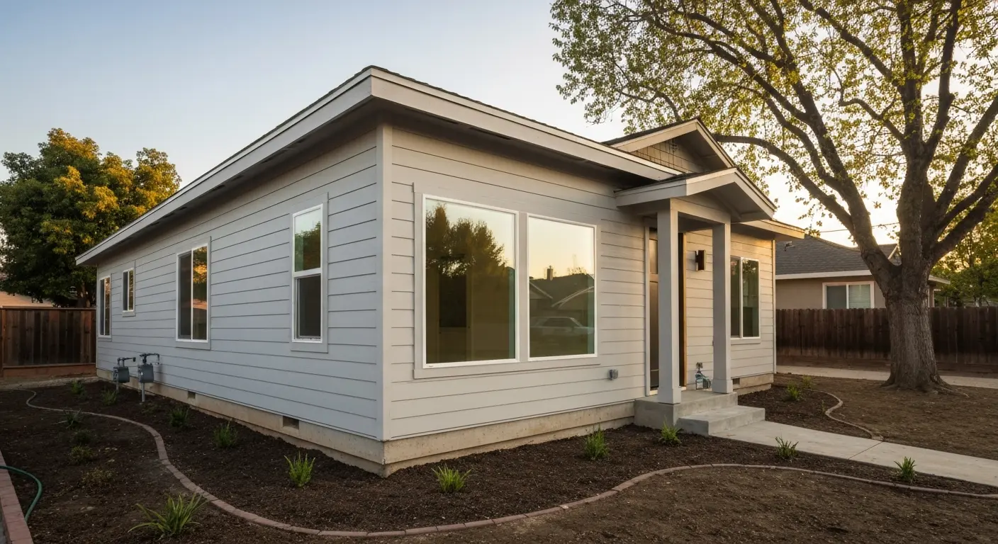 Room addition in Stockton neighborhood