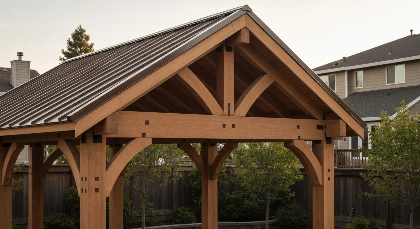 Custom gazebo in Livermore