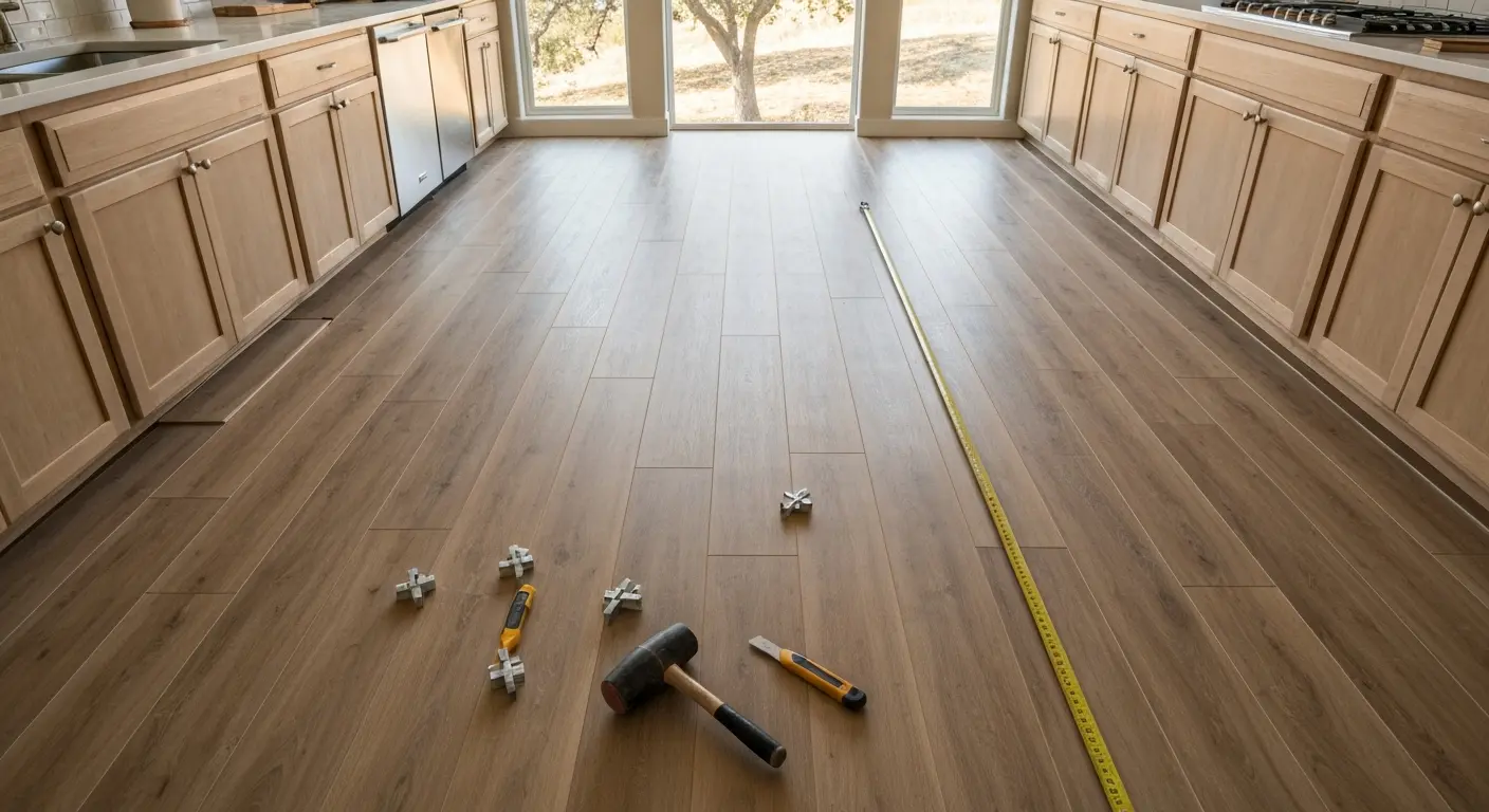 Laminate and vinyl flooring installation