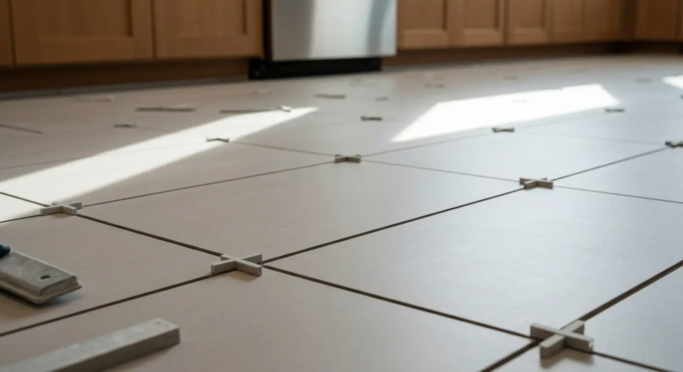 Kitchen tile flooring