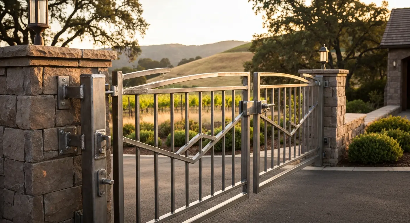 Custom gate installation