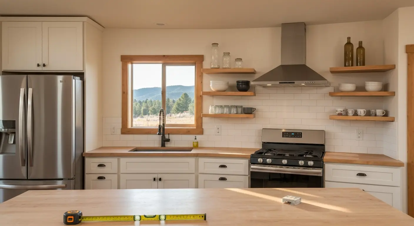 Kitchen remodel in Salida