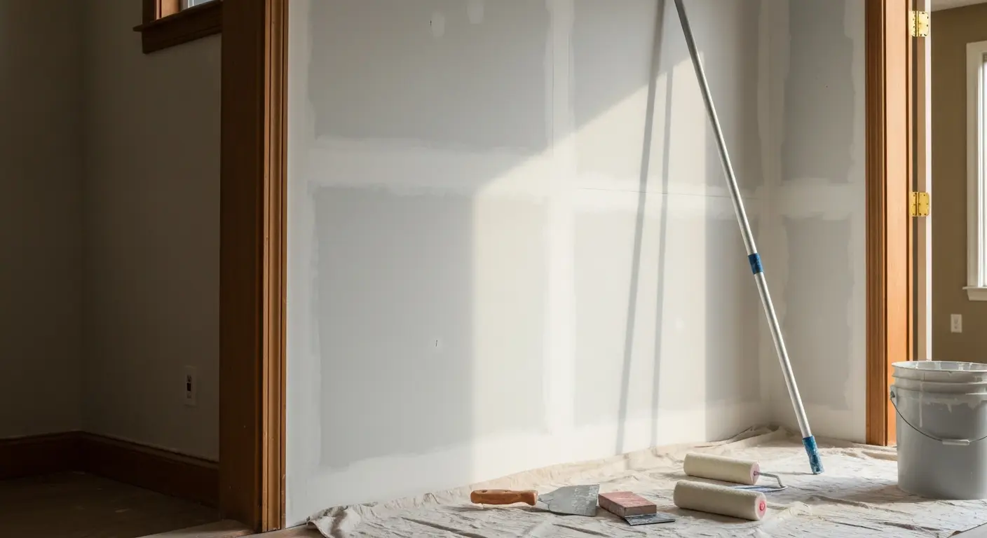 Drywall repair and painting