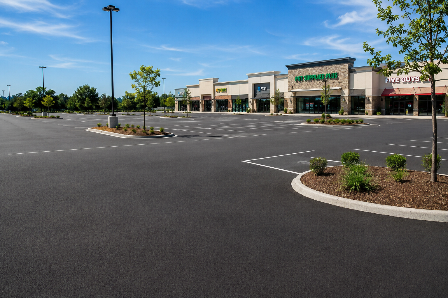 Commercial parking lot paving in Saint Charles, MO