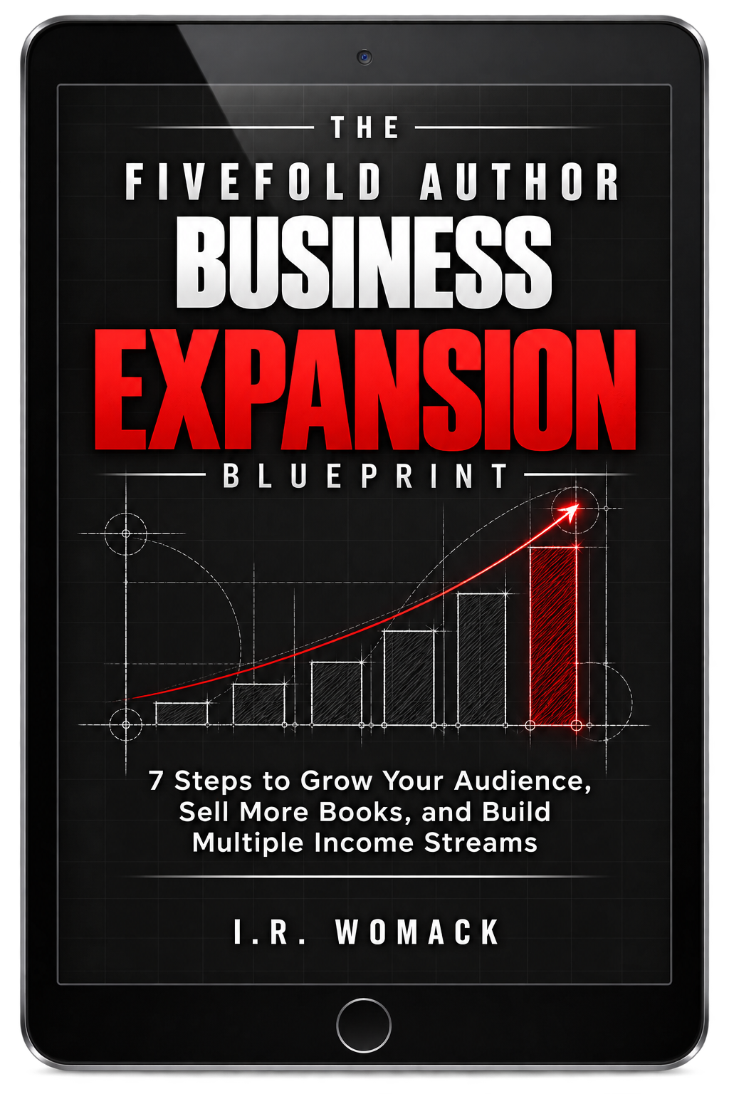 Fivefold Author Business Expansion Blueprint tablet mockup