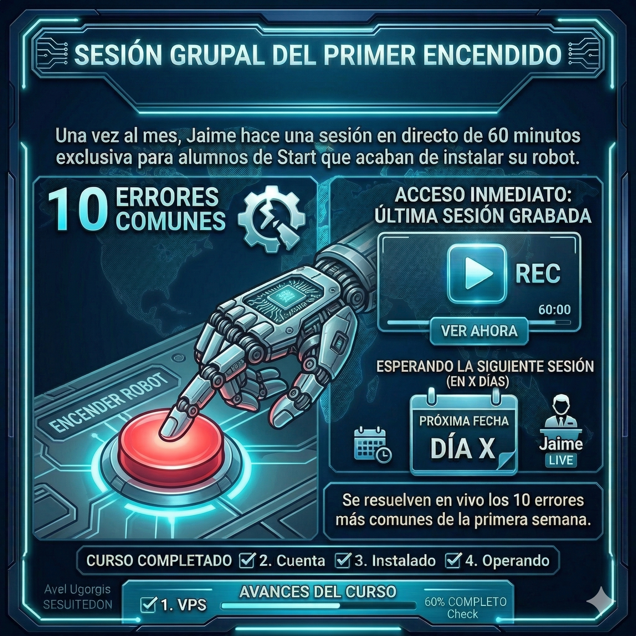Sesión Grupal del Primer Encendido