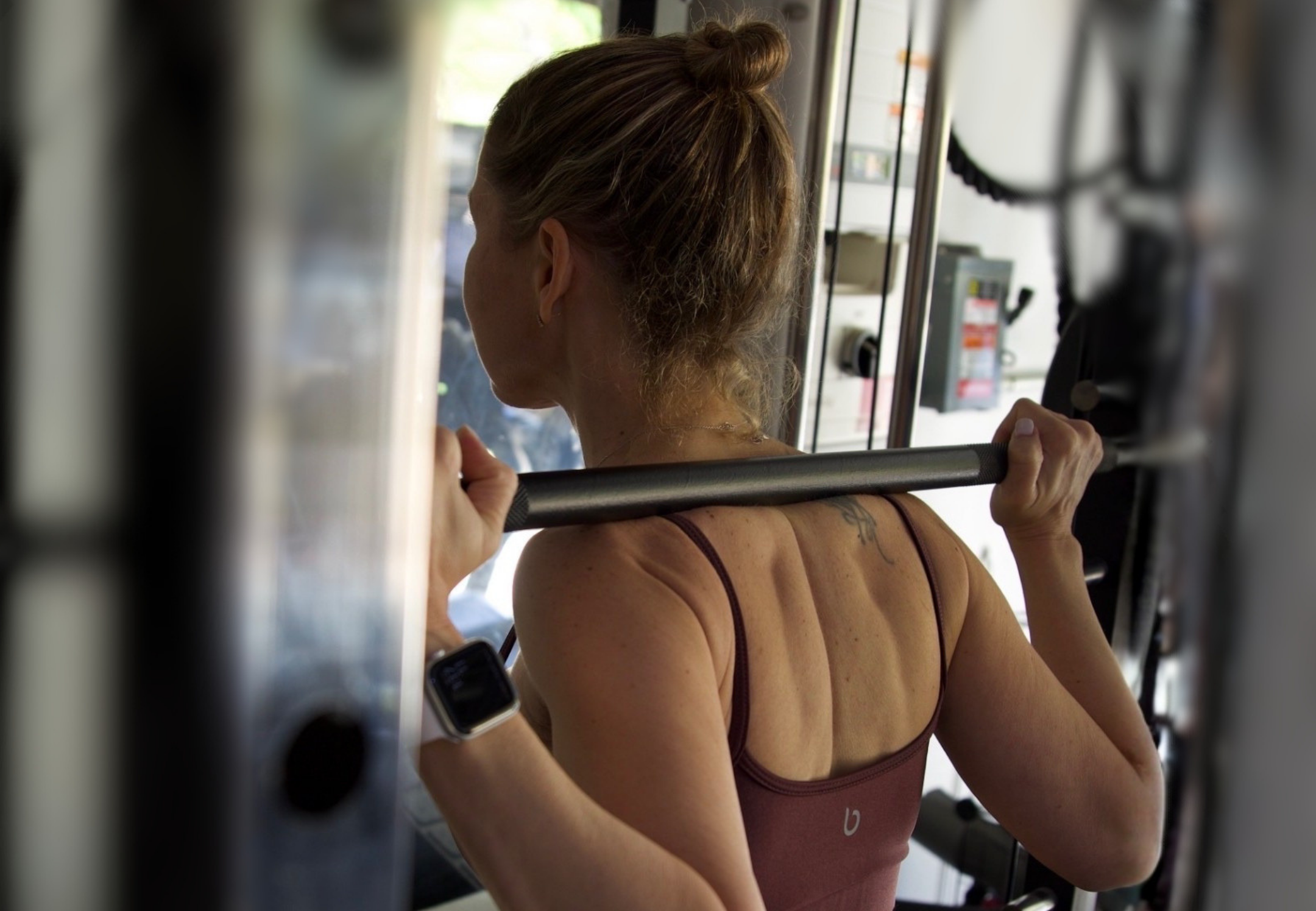 Balanced meal and workout prep