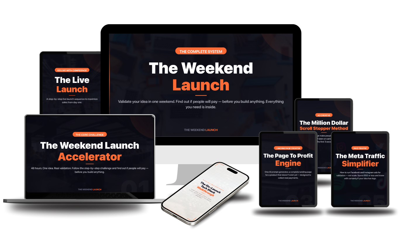 The Weekend Launch