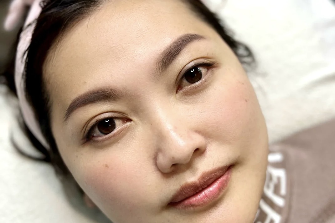 Public cosmetic tattoo eyeliner photograph shown at original aspect ratio