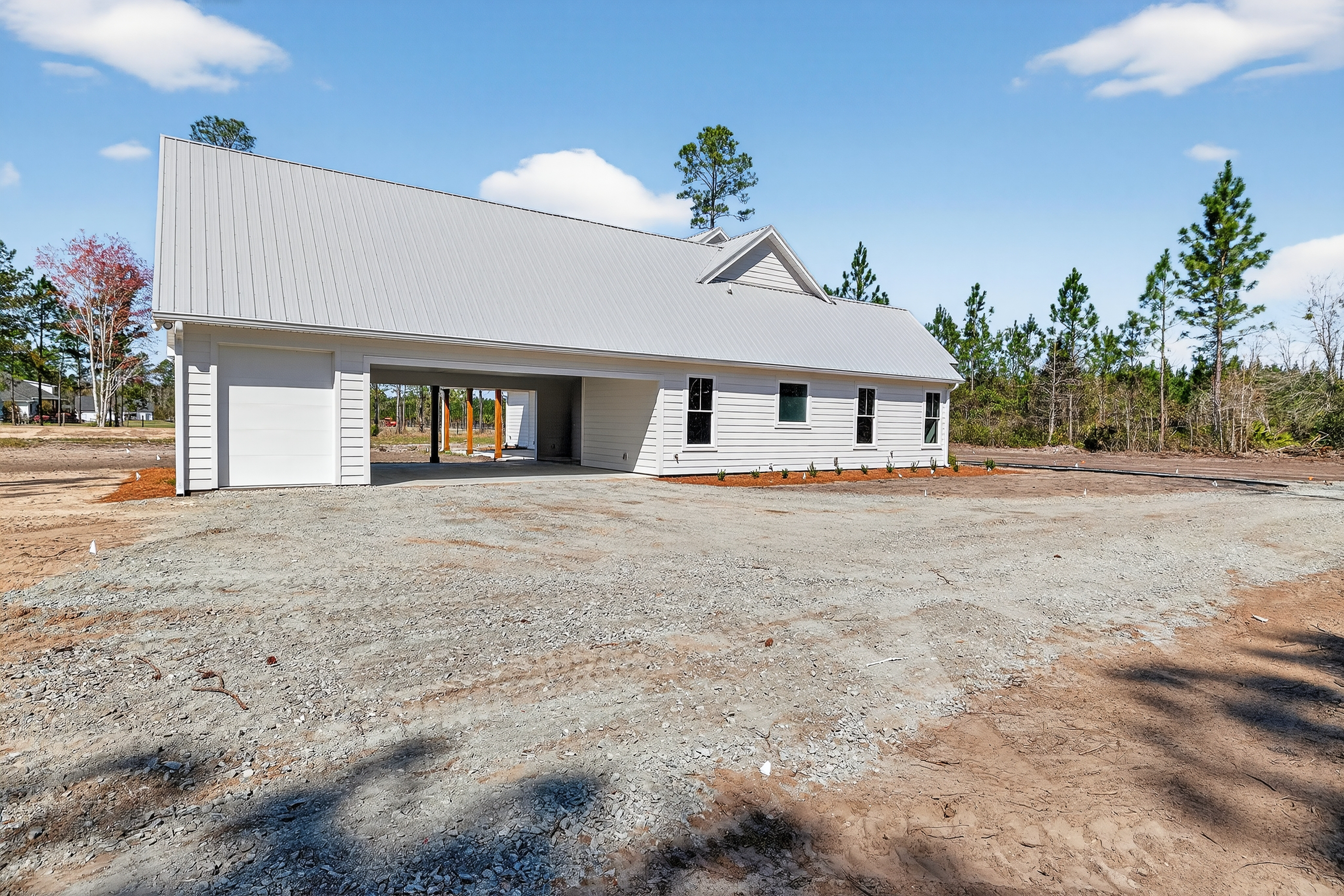 Architectural integration with complementary materials and details