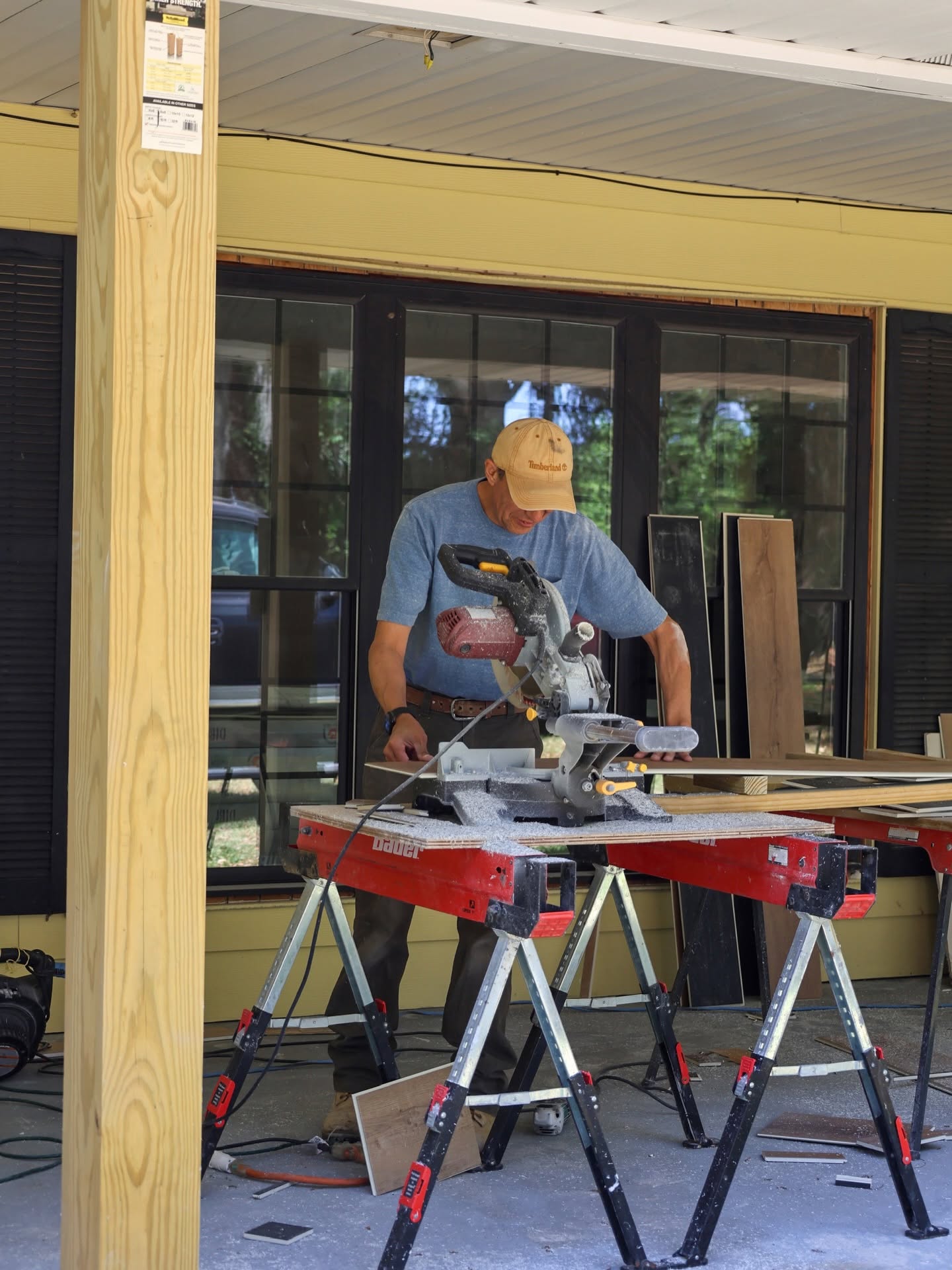 Custom garage designed around specific vehicle and storage needs