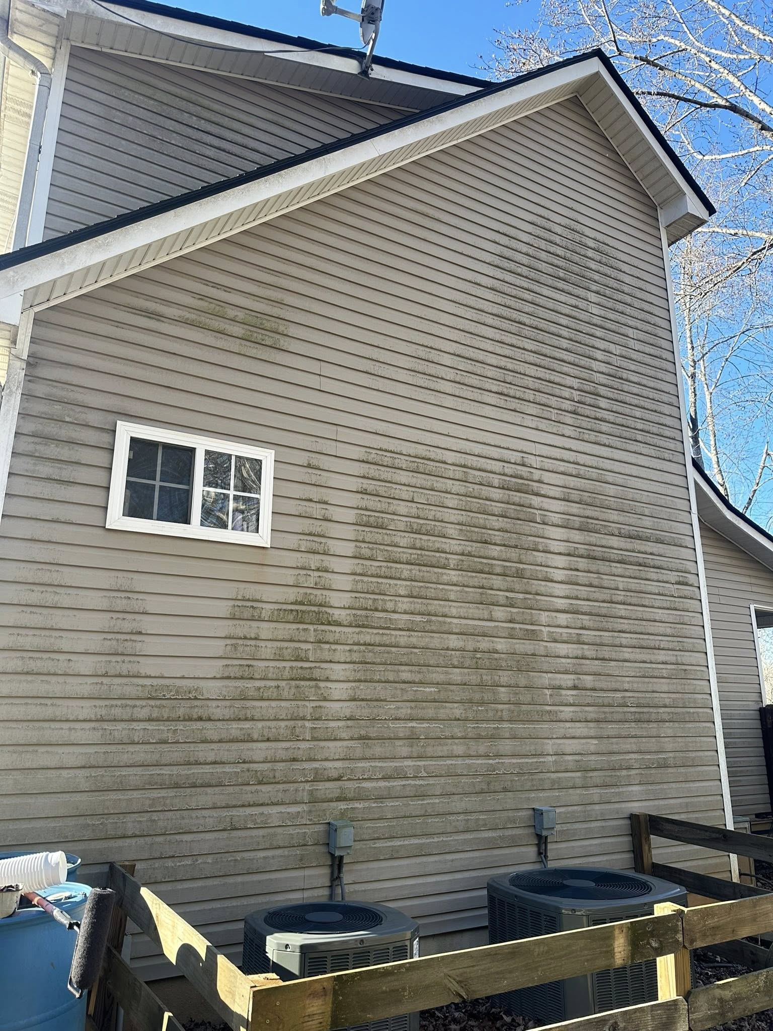 Before House Washing