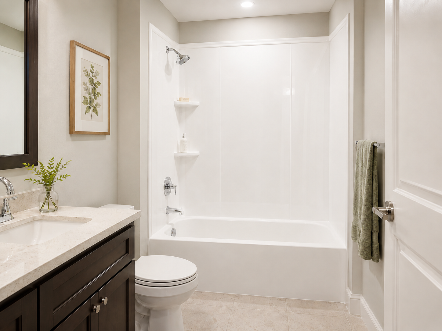 Bathroom after remodel