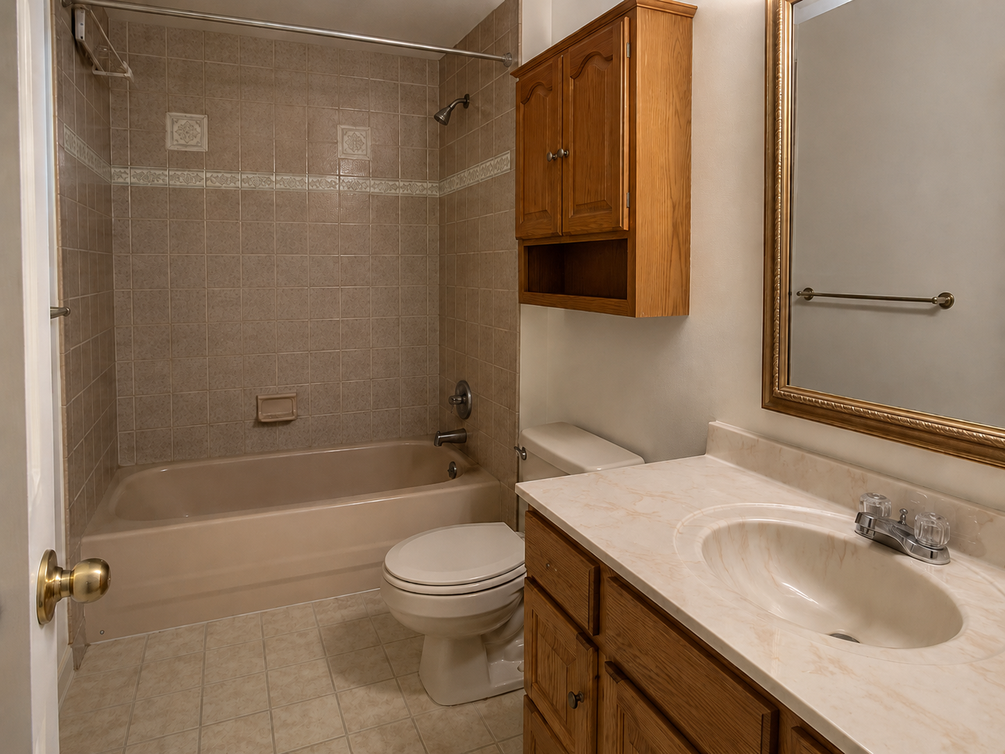 Bathroom before remodel