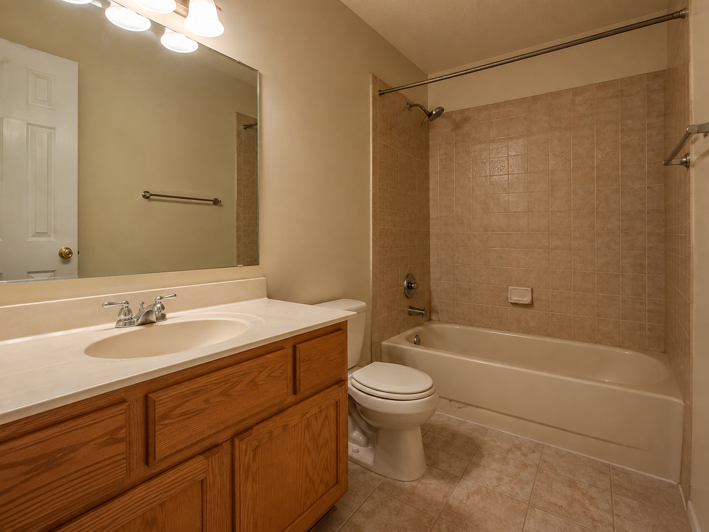 Bathroom before remodel