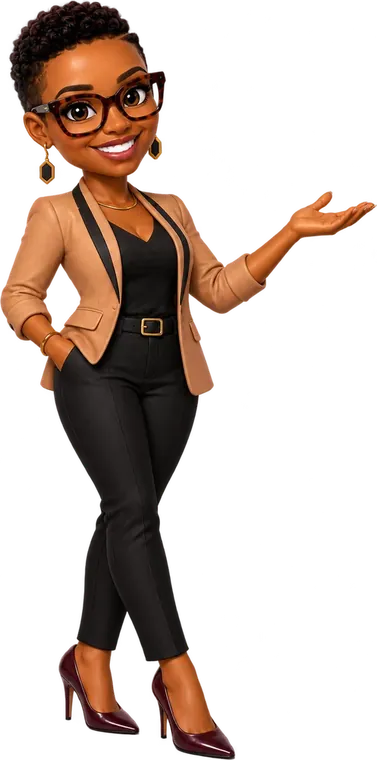 Illustrated avatar of Ruth Jean-Louis, founder of Eluciad