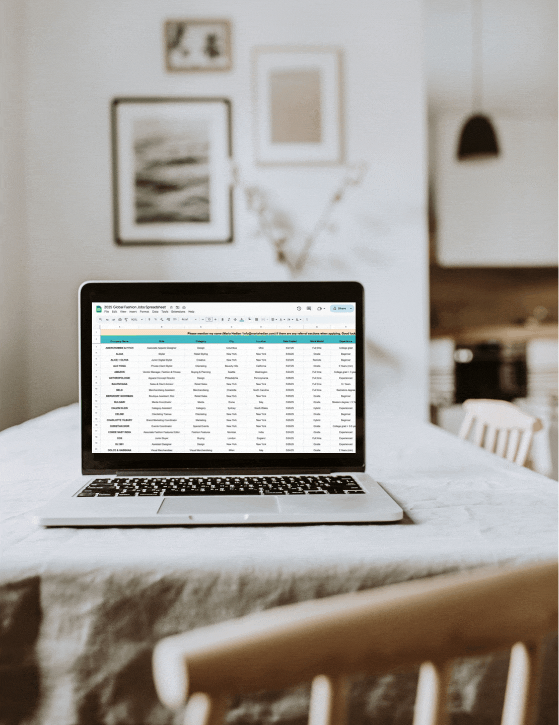 2025 Global Fashion Retail Job Spreadsheet Free Download 2025-global-fashion-retail-job-spreadsheet-free-download