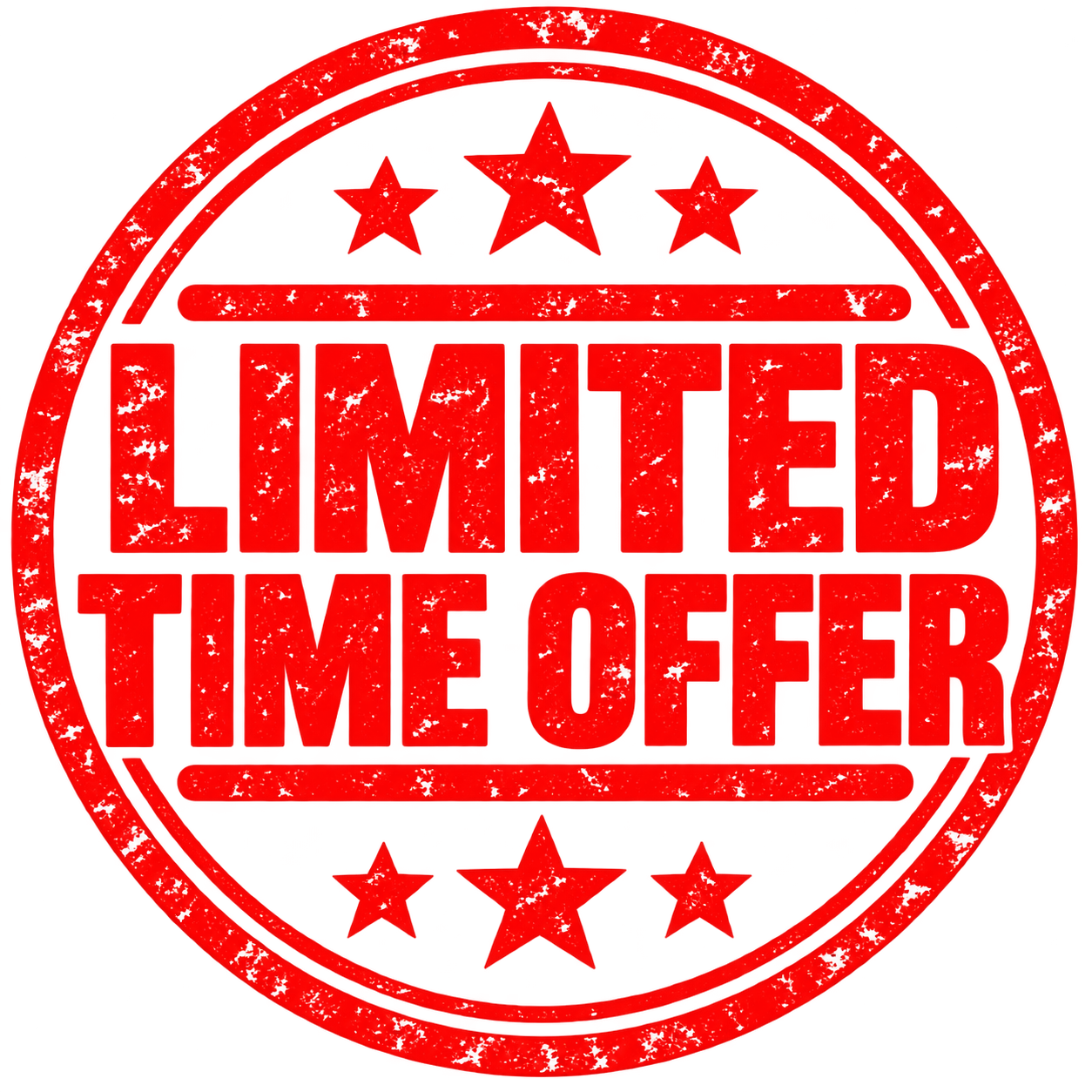 Limited Time Offer