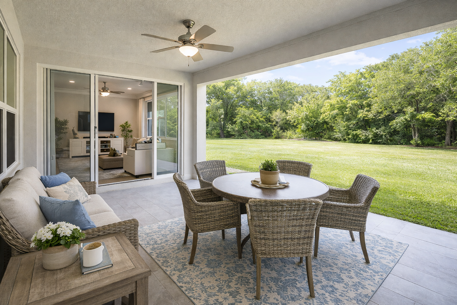 Covered lanai