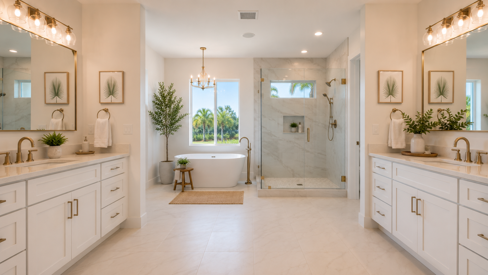 Bathroom viewpoint for an interactive 360 property tour