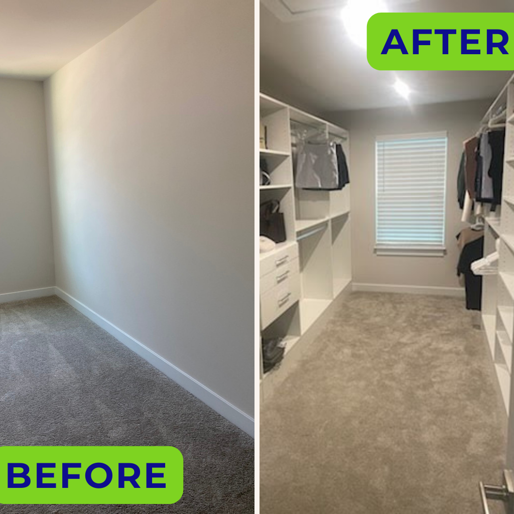 Captain Closet before and after transformation 5