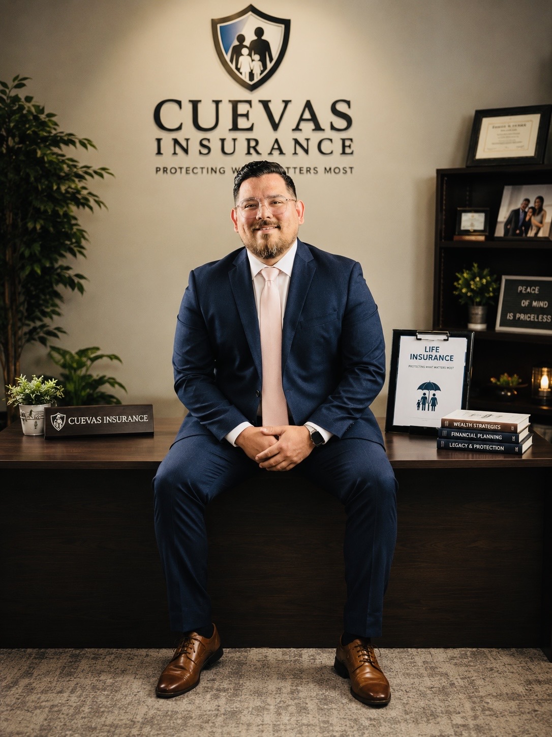 Sergio Cuevas, agente independiente de seguros de vida en Lehi, Utah