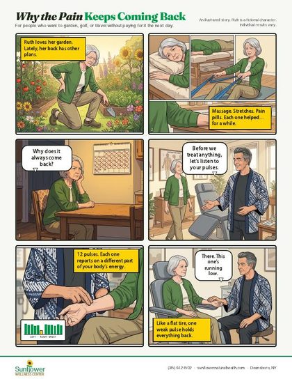 Comic: Why the Pain Keeps Coming Back