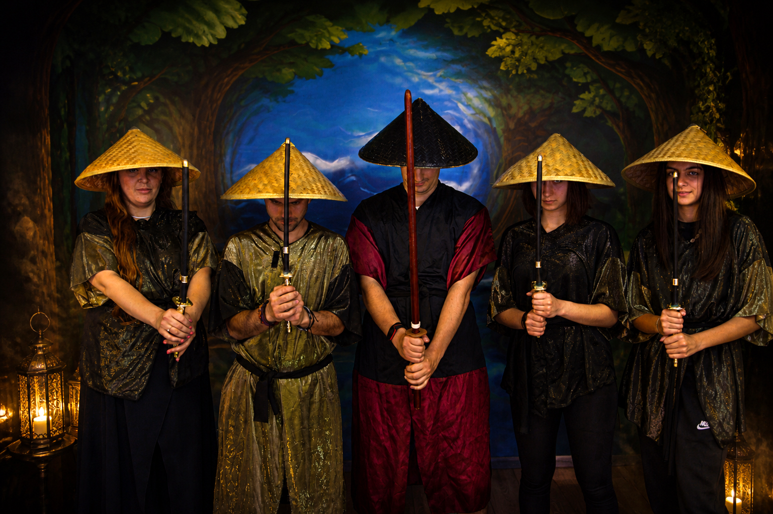 Στολές ninja και samurai
