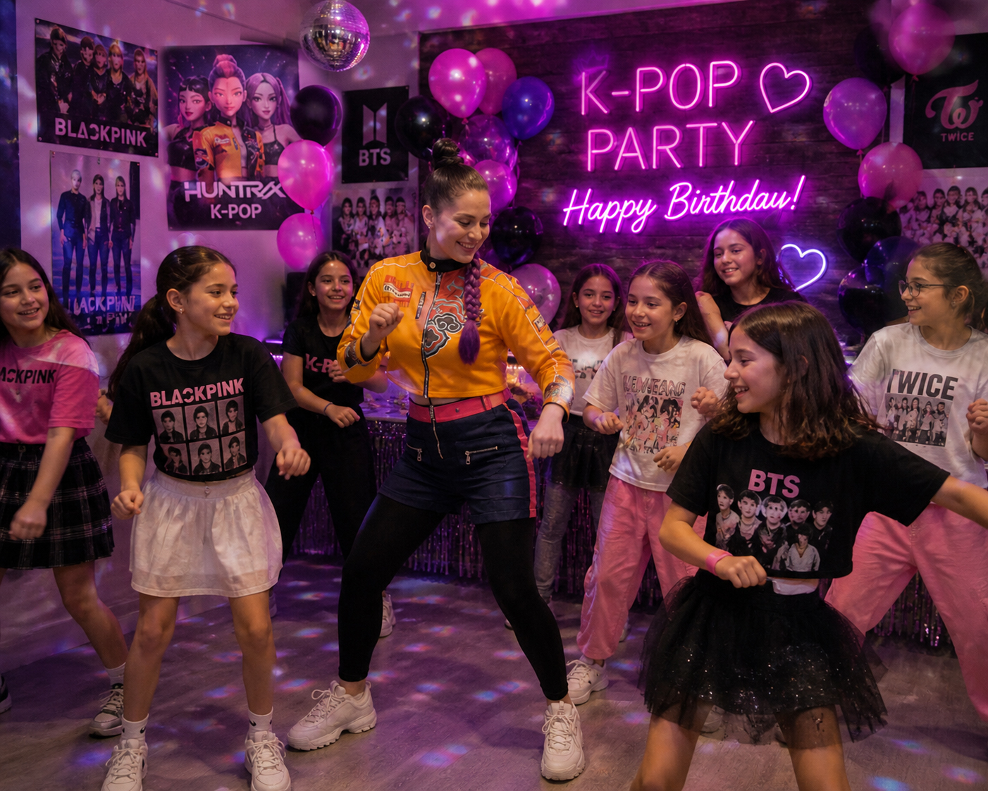 K-Pop themed παιδικό πάρτι
