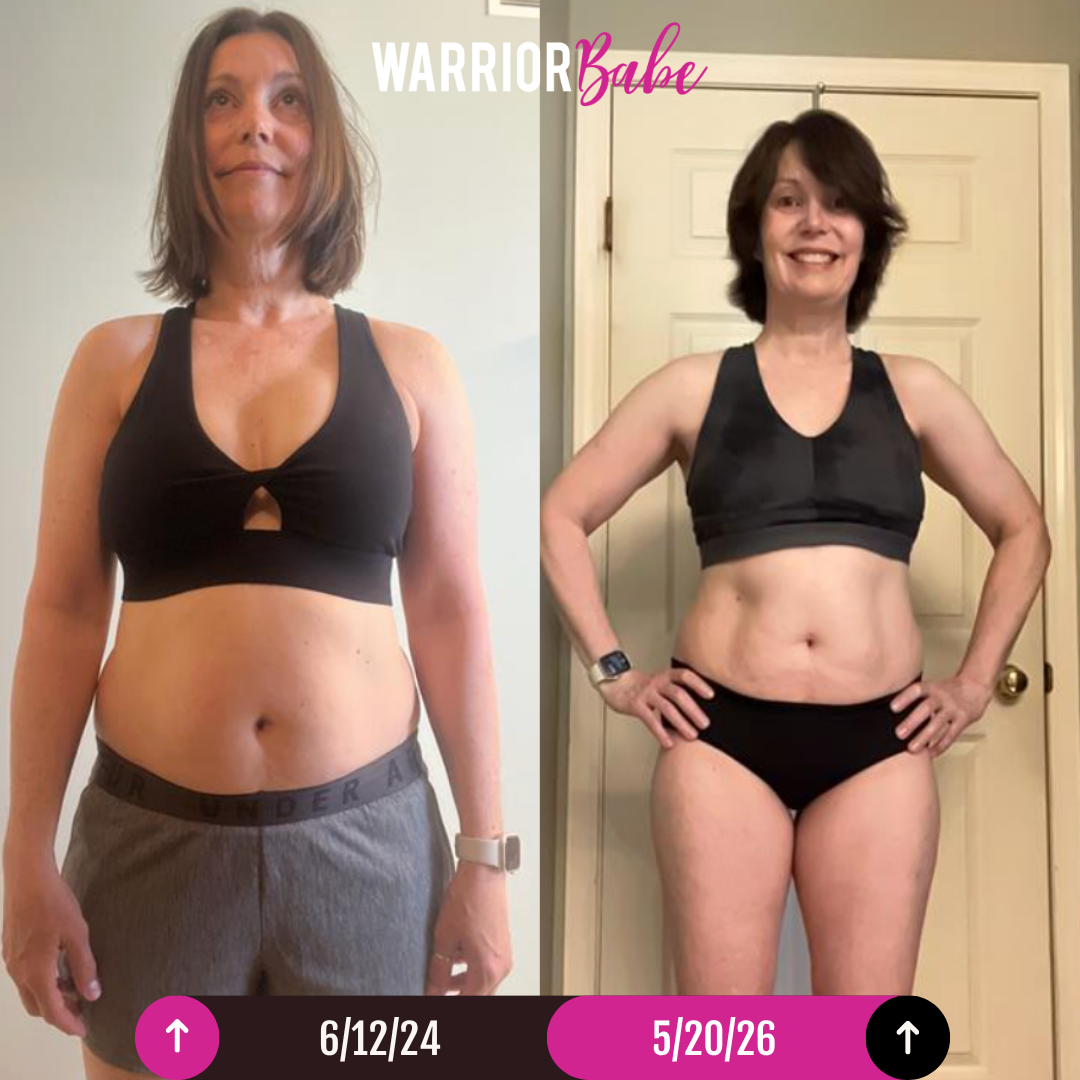WarriorBabe member before and after