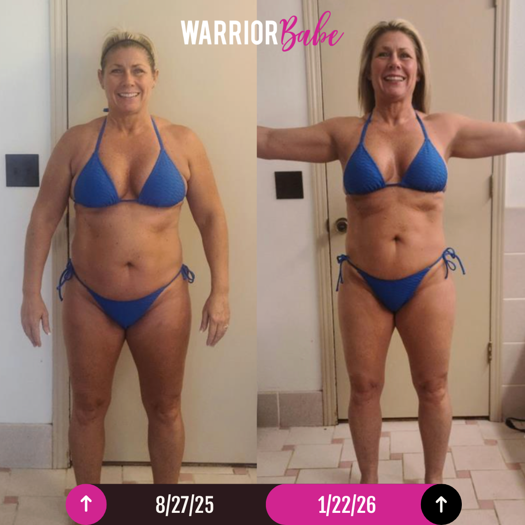WarriorBabe member before and after