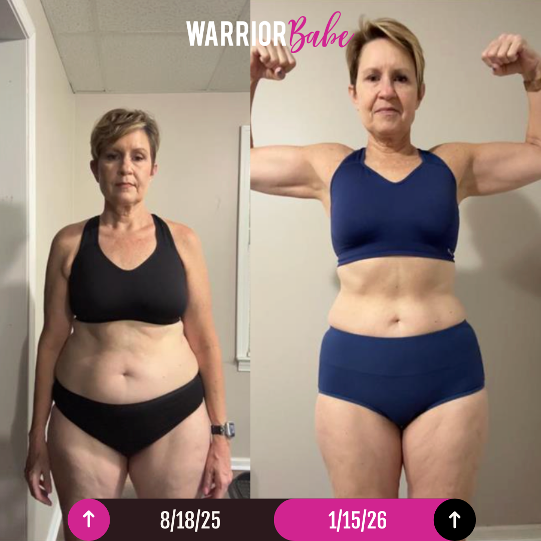 WarriorBabe member before and after