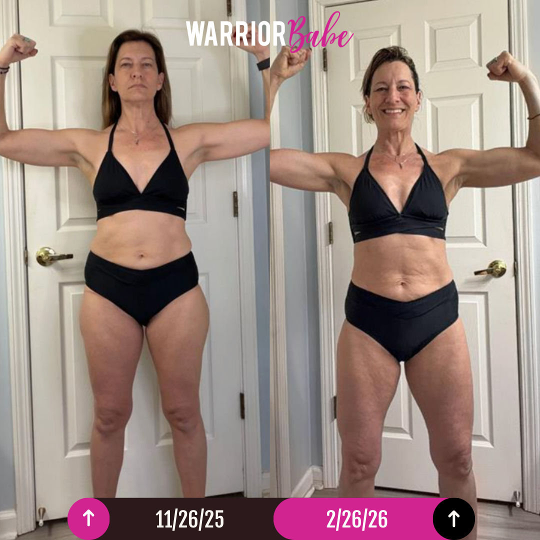 WarriorBabe member before and after