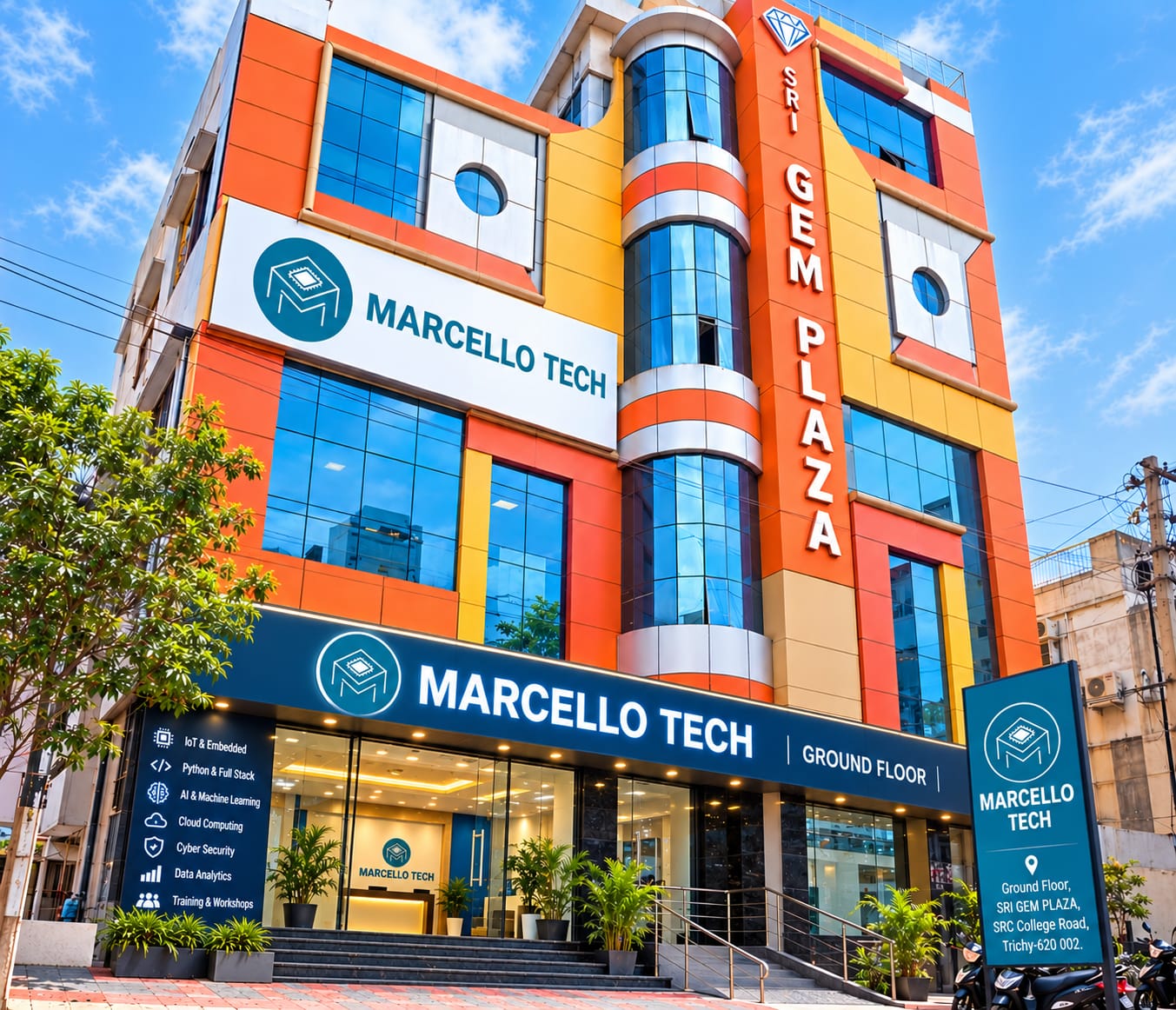 Marcello Tech Trichy Office at GEM Plaza