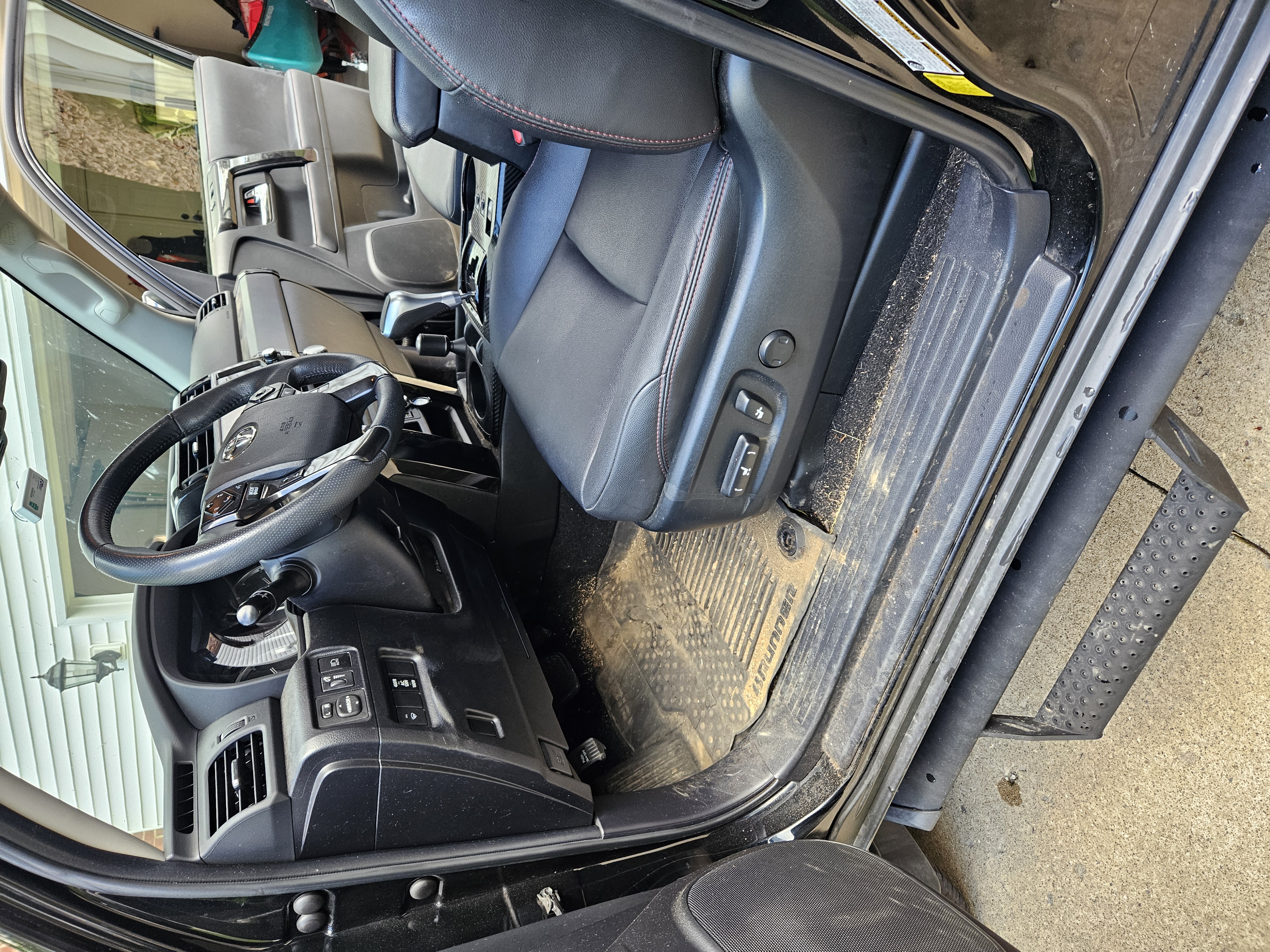 Car interior after detailing