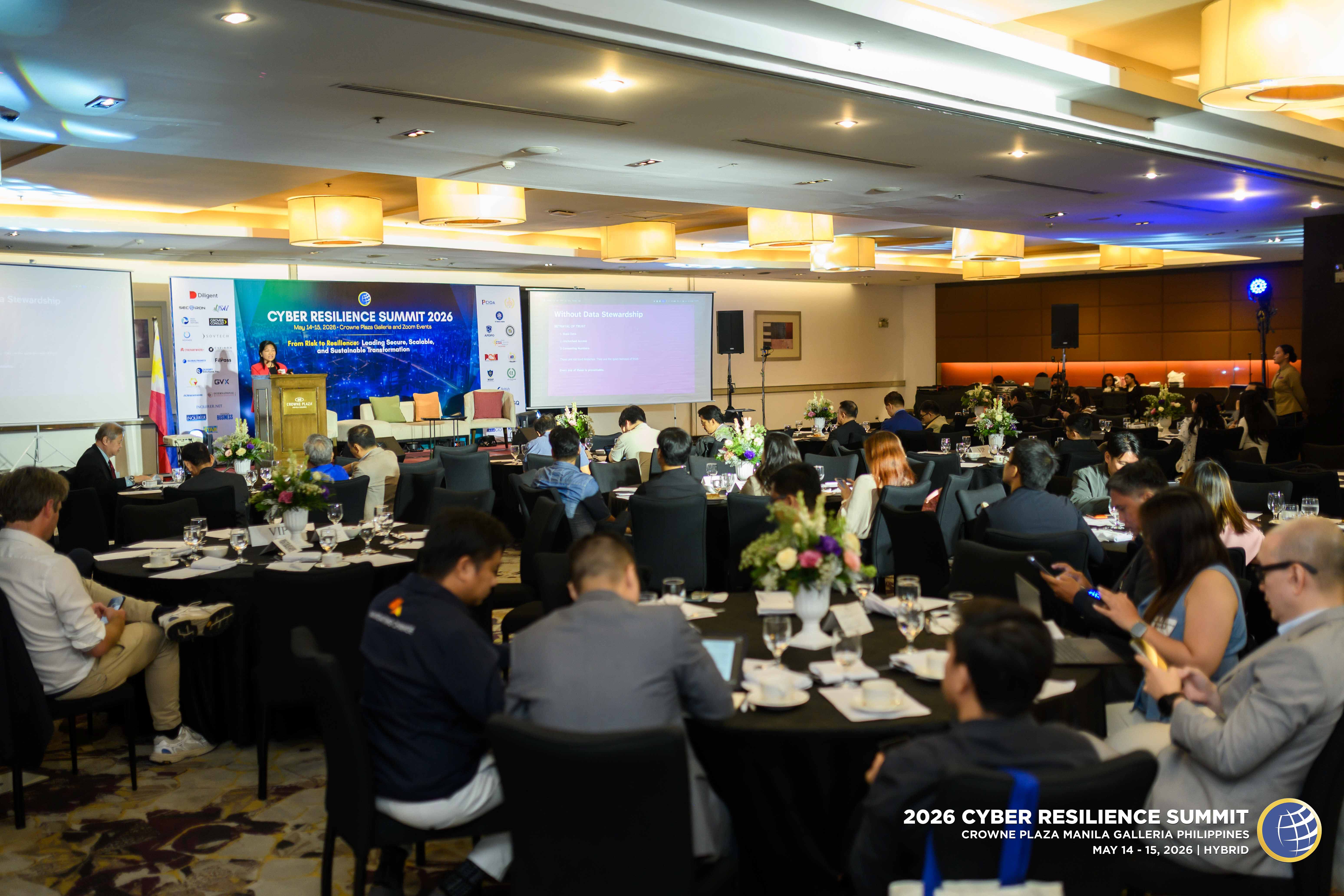 Attendees at a past summit