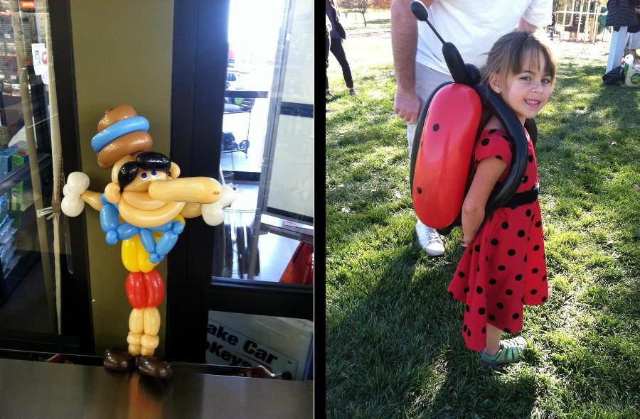 Large balloon character