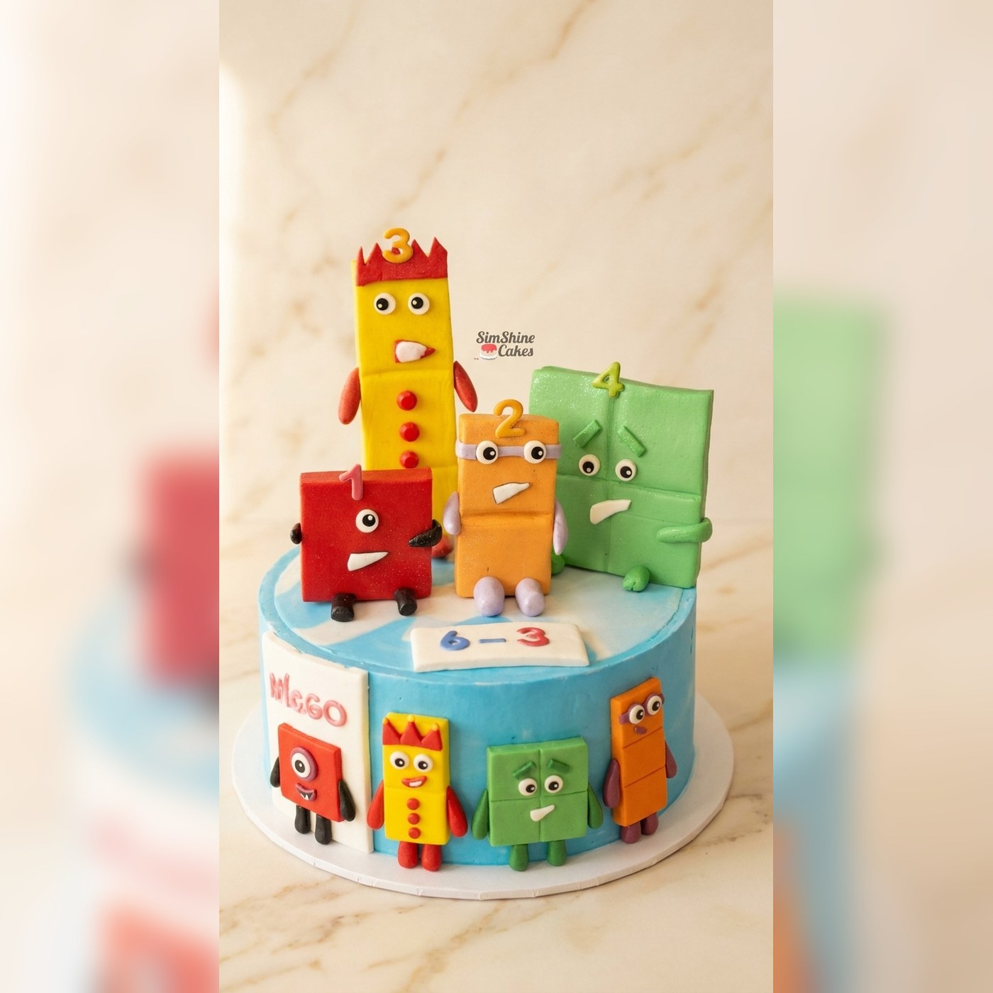 Construction Kids Cake
