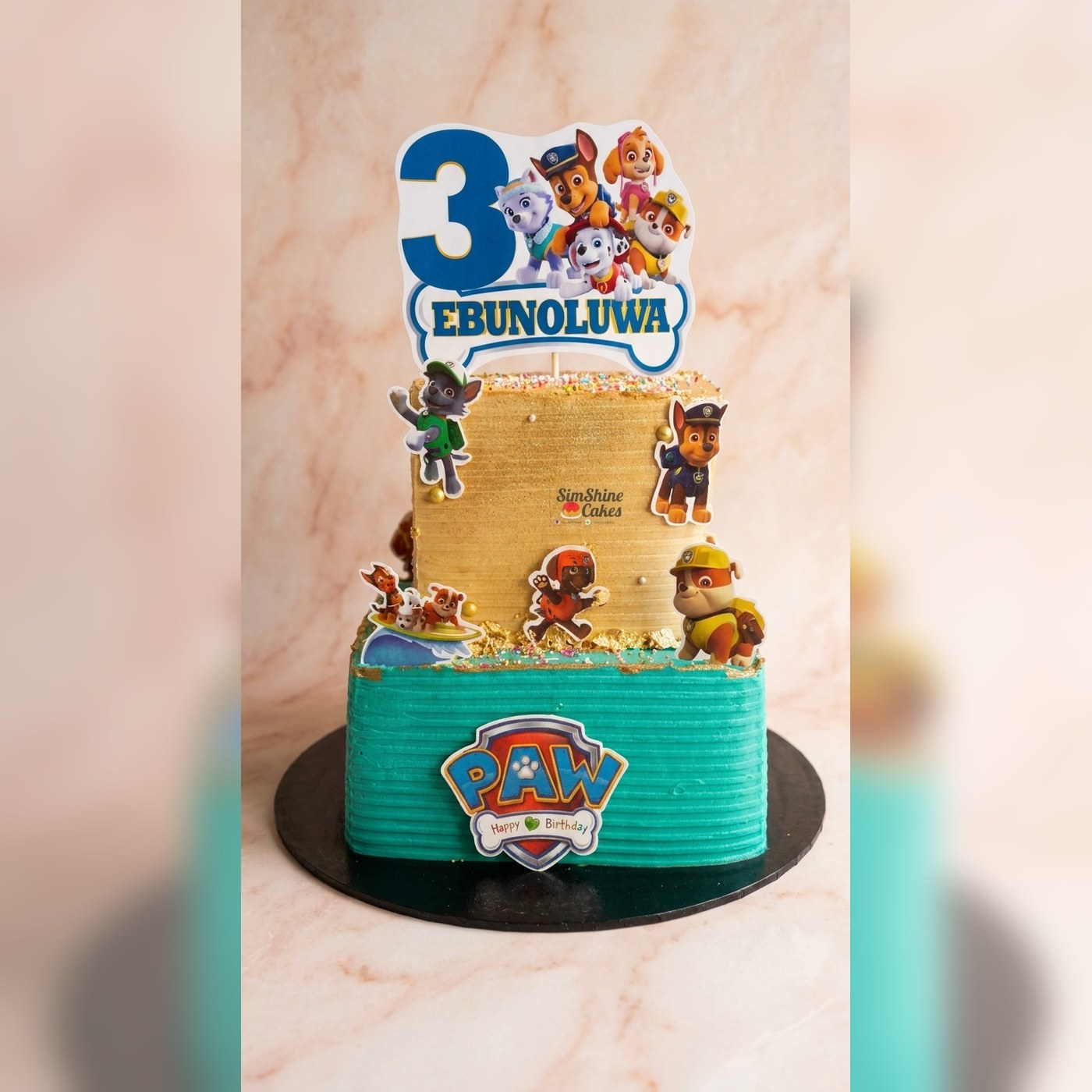 Jungle Safari Kids Cake