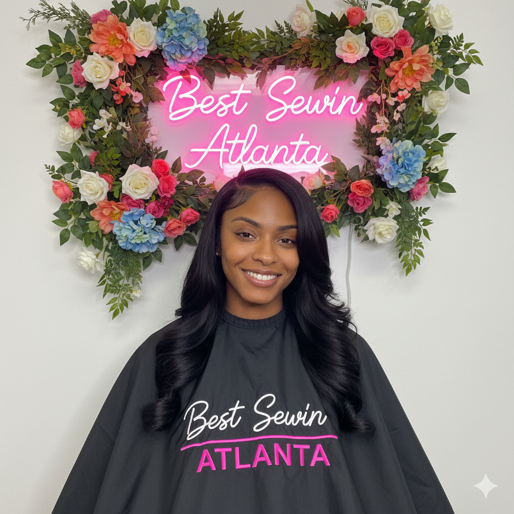 Alopecia sew in Atlanta Thinning hair sew in Atlanta Protective styles for hair loss Atlanta No tension sew in Atlanta Healthy hair sew in Atlanta