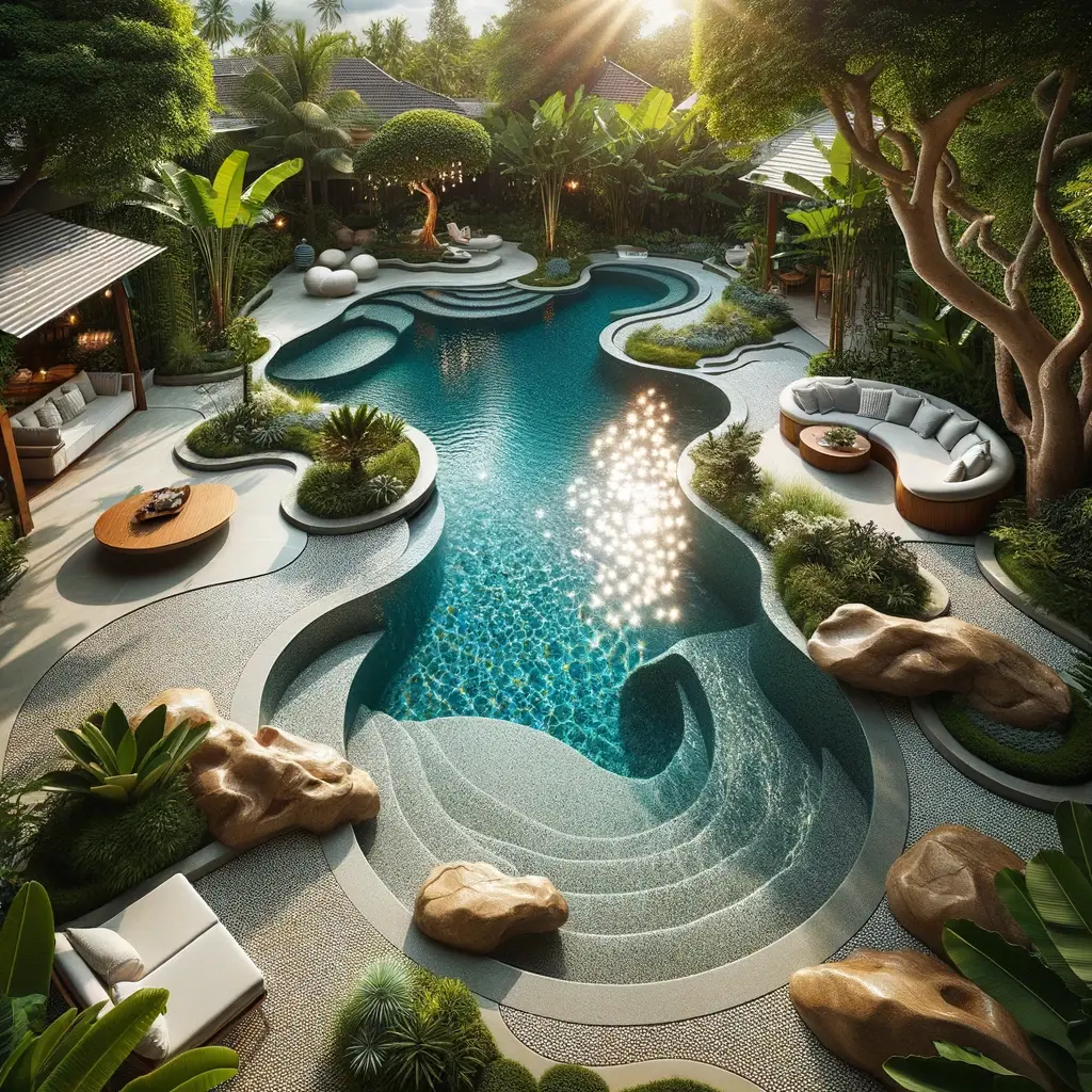 A Splash of Nature: The Solid Rock Pools and Spas Signature